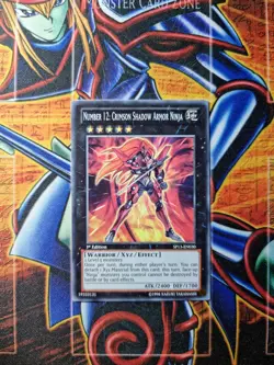 SP13-EN030 Number 12: Crimson Shadow Armor Ninja Common 1ST Edition (VLP) - Image 1
