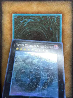 Yugioh Number 92: Heart-eartH Dragon CBLZ-EN045 Ghost Rare NM - Image 2