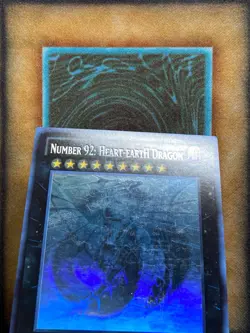 Yugioh Number 92: Heart-eartH Dragon CBLZ-EN045 Ghost Rare NM - Image 3