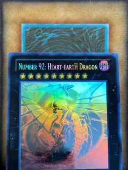 Yugioh Number 92: Heart-eartH Dragon CBLZ-EN045 Ghost Rare NM - Image 4