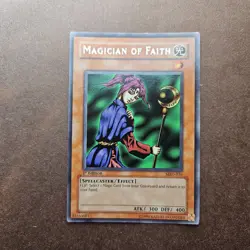 1st Edition Magician of Faith MRD-036 Yugioh Metal Raiders - MP - First Ed - Image 1