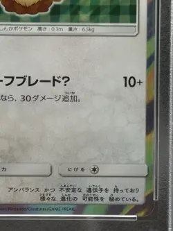 PSA 9 Poncho Eevee 142/SM-P Leafeon Japanese Ver Pokemon Card Promo Near Mint - Image 5