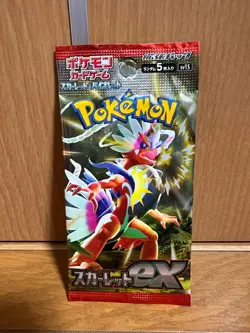 Pokemon Card Scarlet & Violet Scarlet ex sv1S Booster Pack Sealed Japanese Korai - Image 1