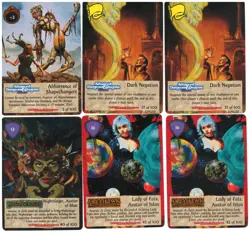 Spellfire CCG Powers Booster set Lot of 801 cards 580 common 203 Uncomm 18 Rare - Image 3