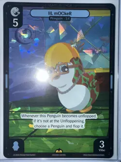 Vibes TCG Lil Mocker * ARCTIC FOIL * - Legend of the Lils Card # 83 - Image 1