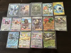 Pokemon Card Lot - 15 Surging Sparks Cards -1 SIR, 3 AR, 1 HR, 2 FA, 8 Ex - Image 1