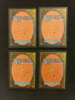 Lightning Bolt x4 [Three Revised One 4th ed] Magic MTG Cards NM/LP - Image 2