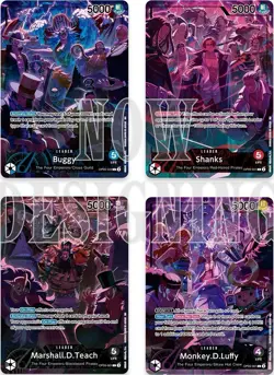 2025 One Piece Japanese 2nd Anniversary 4 Emperors Only Promo Cards And Dons - Image 4