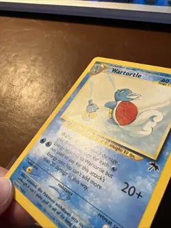 2001 Wartortle 15/18 Southern Islands Pokemon Trading Card Game MP - Image 3