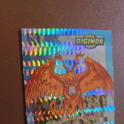 Digimon Animated Series 1999 Trading Card Bandai Holo Prism Birdramon 23/34 - Image 5