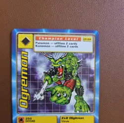 Digimon - Ogremon CP-04 Cereal Promo Digimon Trading Card VG Condition - Image 3