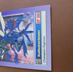 Digimon Trading Card Animated Series 1 Kabuterimon 25 of 34 - Image 4