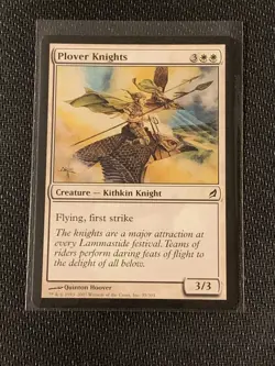 Magic the Gathering Lorwyn Plover Knights - Image 1