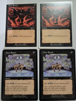 MTG DARK RITUAL 4X FREE SHIPPING EX COND - Image 1