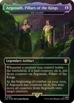 Argonath, Pillars of the Kings (The Ozolith) Surge Foil The Lord of the Rings NM - Image 1
