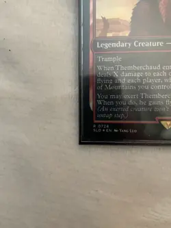 MTG Secret Lair x Dungeons & Dragons #0728 Themberchaud Foil - Image 2