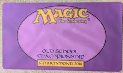 Magic the Gathering Playmat Old School Championship GP Richmond 2018 - Image 1