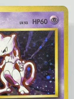 Mewtwo Holo No.150 Base Set Japanese Pokemon Card 1996 Old back Nintendo #0909 - Image 3