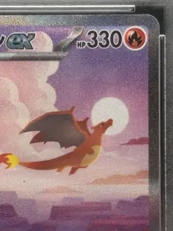PSA 9 Pokemon Charizard ex SAR 151 Japanese Card 201/165 2023 Alt Art Mint EX - Image 3