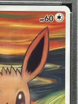 PSA 7 Eevee 287/SM-P Promo Munch Scream Full Art Pokemon TCG Japanese Ver Promo - Image 3