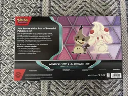 Pokemon TCG: Mimikyu ex & Alcremie ex Premium Collection Box - In Hand - Image 2