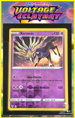 Carte Pokemon Xerneas 078/185 Holo Reverse EB04 Voltage Eclatant FR - Image 1