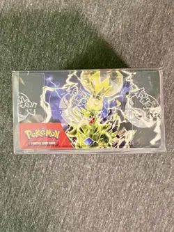 Pokemon TCG SV Obsidian Flames Booster Box FACTORY SEALED Including Protector! - Image 2