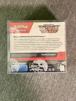 Pokemon TCG SV Obsidian Flames Booster Box FACTORY SEALED Including Protector! - Image 4