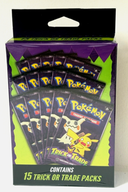 2025 Pokemon Trick or Trade Box With 15 Booster Packs - Image 1