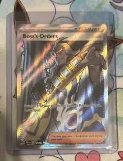 Boss's Orders 248/193 Sv02: Paldea Evolved Full Art Pokemon TCG - Image 3
