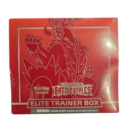 Pokemon TCG Sword & Shield Battle Styles Elite Trainer Box Set Factory Sealed - Image 1