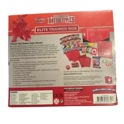 Pokemon TCG Sword & Shield Battle Styles Elite Trainer Box Set Factory Sealed - Image 2