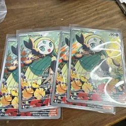 Pokemon TCG Meloetta Illustration Rare 026 Promo Mega Battle Deck Near Mint - Image 3