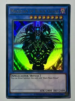 Magician of Black Chaos YGLD-ENC01 (NM) Ultra Rare Yugi’s Legendary Deck 2020 - Image 1