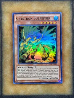 Yugioh Crystron Sulfefnir RATE-EN021 Super Rare LP - Image 1