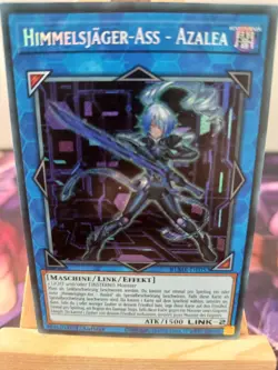 Himmelsjager-Ass - Azalea BLMR-DE052 Secret Rare Deutsch NM YUGIOH - Image 1