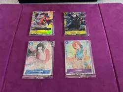 One Piece Card Lot - 4x NM Sealed Promo - Image 1