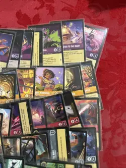 Lorcana Rare/Super Rare Lot 50+ Cards (Sets 1-5) - All Mint and in Photos - Image 2