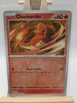 Charmander 026/197 Reverse Holo SV03: Obsidian Flames NM Pokemon TCG Card - Image 1