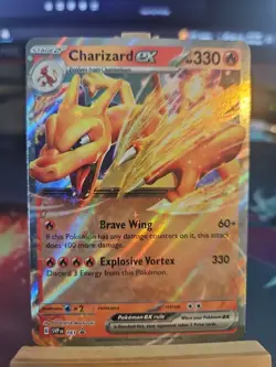 Pokemon TCG Charizard EX Promo Card 2024 SVP161 NM - Image 1