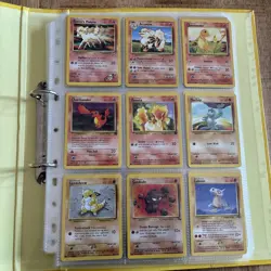 Old Vintage Wotc Pokemon Tcg Binder Bundle Joblot X57 Cards no duplicates - Image 3