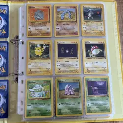 Old Vintage Wotc Pokemon Tcg Binder Bundle Joblot X57 Cards no duplicates - Image 4