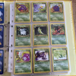 Old Vintage Wotc Pokemon Tcg Binder Bundle Joblot X57 Cards no duplicates - Image 5