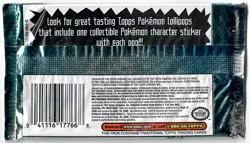 Pokemon Topps Trading Cards Series 3 TV Animation Edition factory sealed pack - Image 2