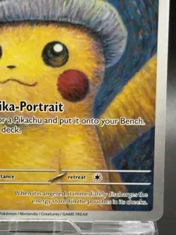 Pokemon x Van Gogh: Pikachu with Grey Felt Hat SVP 085 Promo Card EX from japan3 - Image 5
