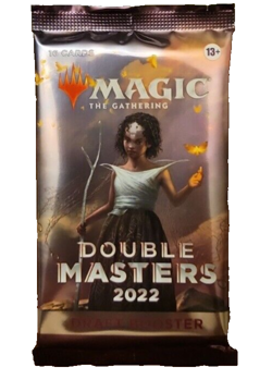 1 (one) x Magic: The Gathering Double Masters 2022 Draft Booster - Image 1