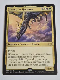 Teneb, the Harvester ~ Double Masters 2022 [ NearMint ] [ Magic MTG ] - Image 1