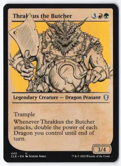 Thrakkus the Butcher (Showcase) U Commander Legends: Battle for Baldur's Gate 44 - Image 1