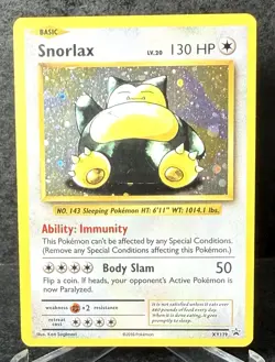 Snorlax Holo XY179 Black Star Promos 2016 - Pokemon TCG - Image 1