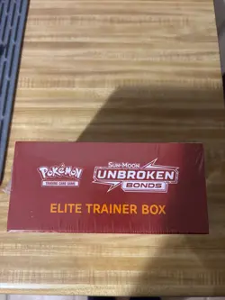 Pokemon Unbroken Bonds Elite Trainer Box ETB sealed w/ small tear on front - Image 5